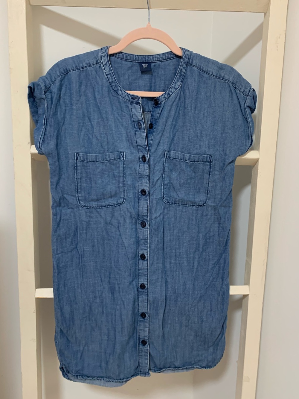 Gap Kids Denim Chambray Dress